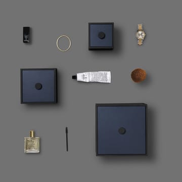 Frame 20 box with lid - dark blue - By Lassen