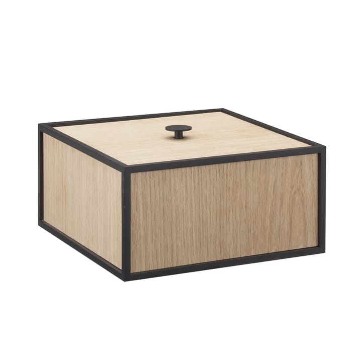 Frame 20 box with lid - oak - By Lassen