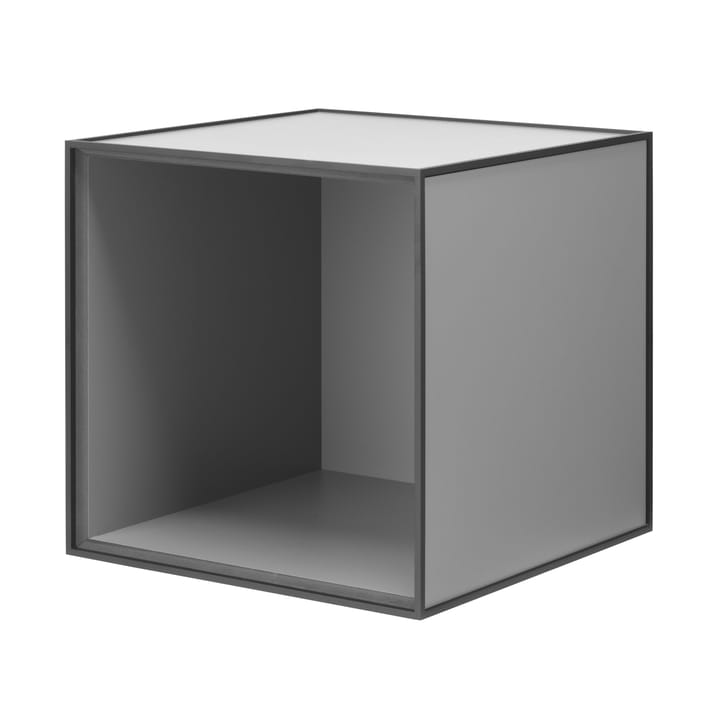 Frame 35 cube without door - dark grey - By Lassen