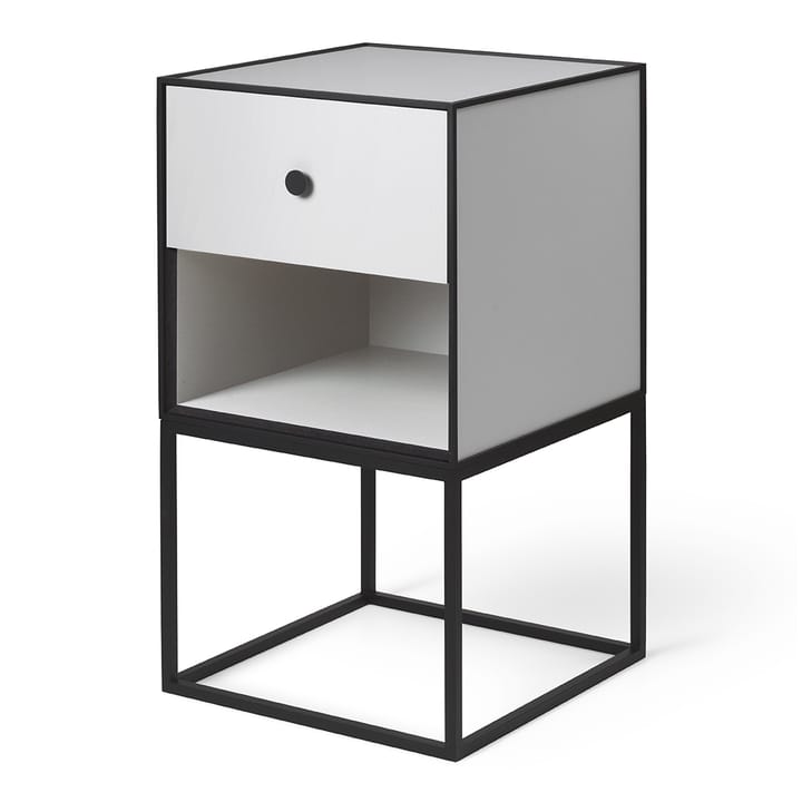 Frame 35 side table - light grey - By Lassen