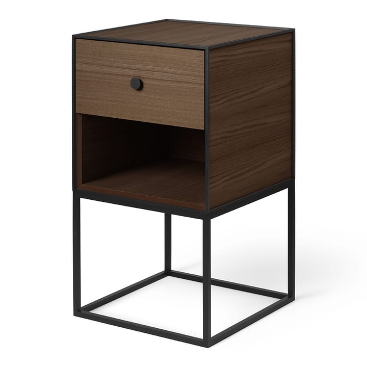 Frame 35 side table - smoked oak - By Lassen