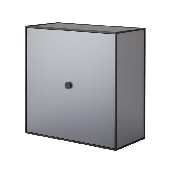 Frame 42 cube with door - dark grey - By Lassen