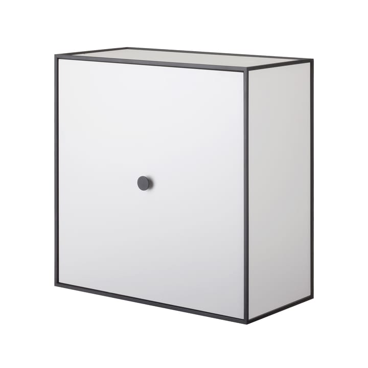 Frame 42 cube with door - light grey - By Lassen