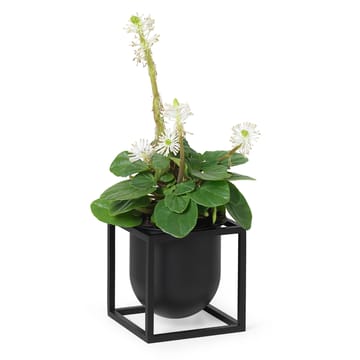 Kubus flower pot 10 cm - Black - By Lassen