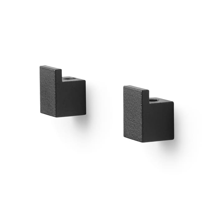 Kubus wall consol 2-pack - Black - By Lassen