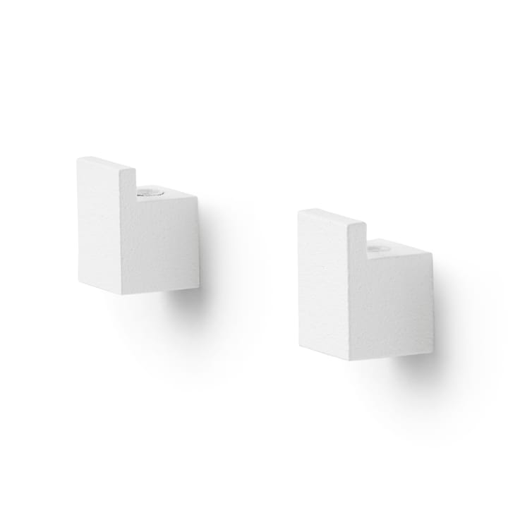 Kubus wall consol 2-pack - White - By Lassen