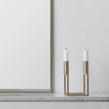 Line candle holder - brass - By Lassen