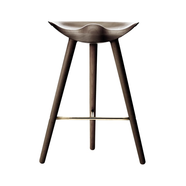 ML42 barstool 69 cm - Brown oiled oak-steel - By Lassen