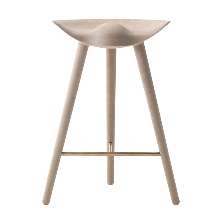 ML42 barstool 69 cm - Oak-steel - By Lassen