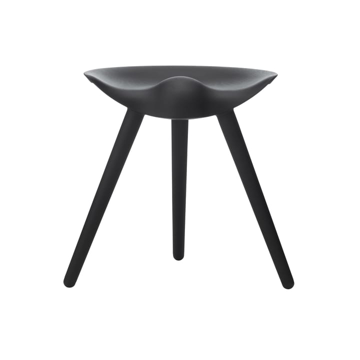 ML42 stool 48 cm - Black stained beech - By Lassen
