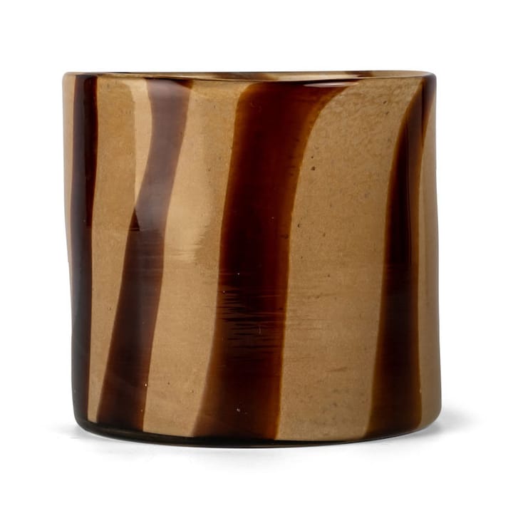 Calore lantern-vase M Ø15 cm - Brown-beige - By On