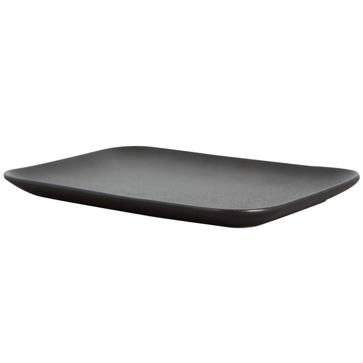 Raw Black rectangular plate - Black - By On