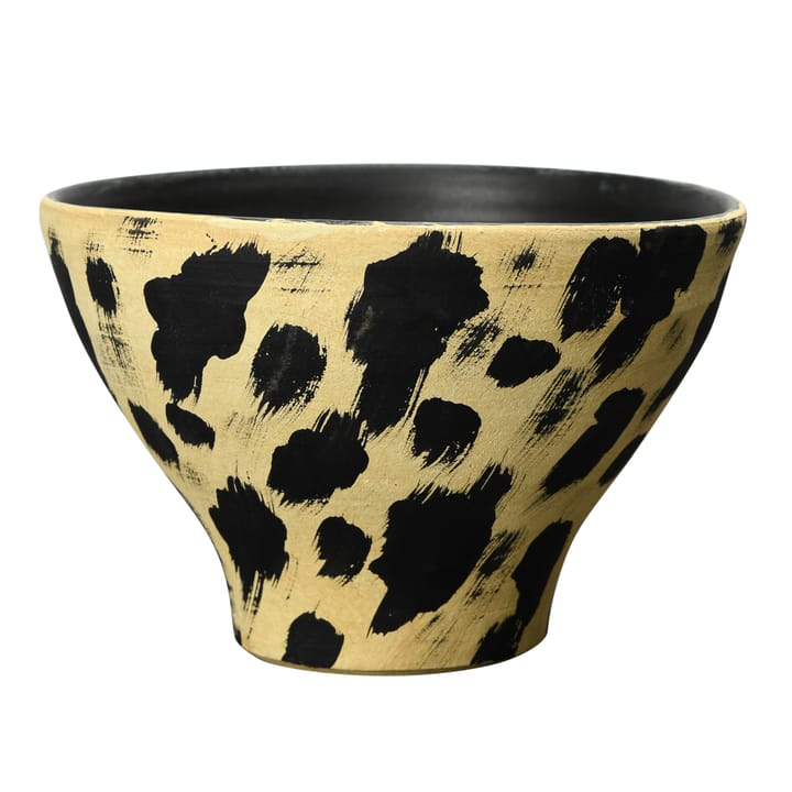 Safari bowl Ø 19 cm - Black-yellow - By On