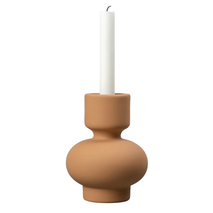Sienna candle sticks 16 cm - terracotta (brown) - By On