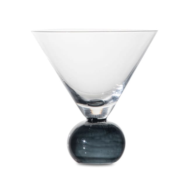 Spice drinking glass - Black-clear - By On