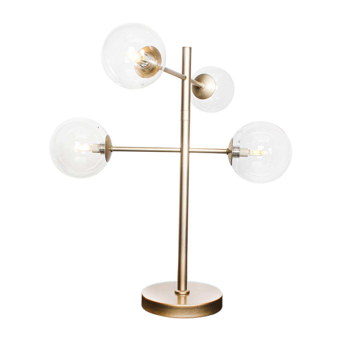 By Rydéns Avenue table lamp Gold | Scandinavian Design | Desk & table lamps | Gold-coloured