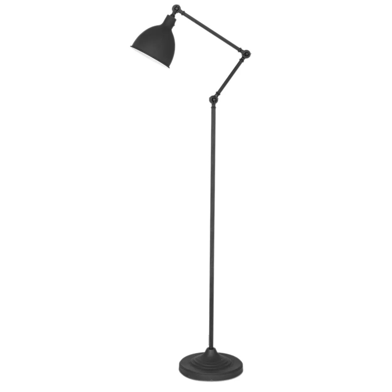 By Rydéns Bazar floor lamp Sand black | Scandinavian Design | Floor lamps | Black