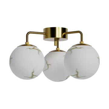 Bellagio ceiling lamp 3-lite - Brass-white - By Rydéns