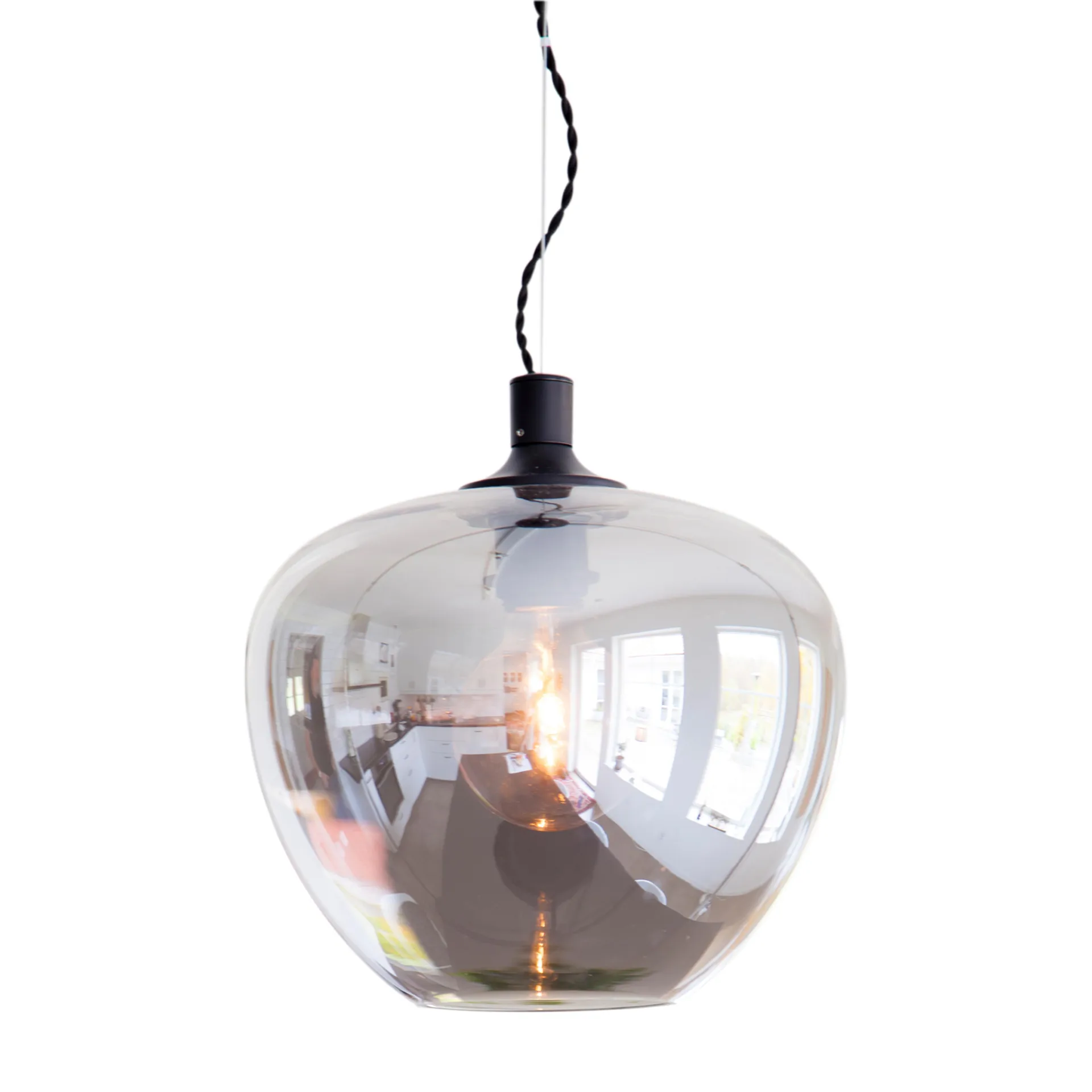 Bellissimo ceiling lamp, dark grey By Rydéns