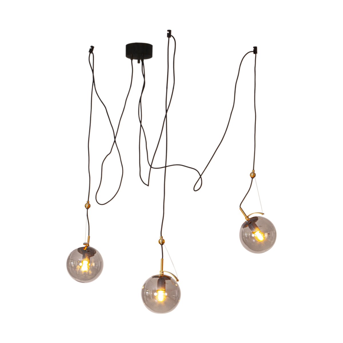 By Rydéns Carry ceiling lamp 18 cm 3 grey | Scandinavian Design | Ceiling lights | Grey