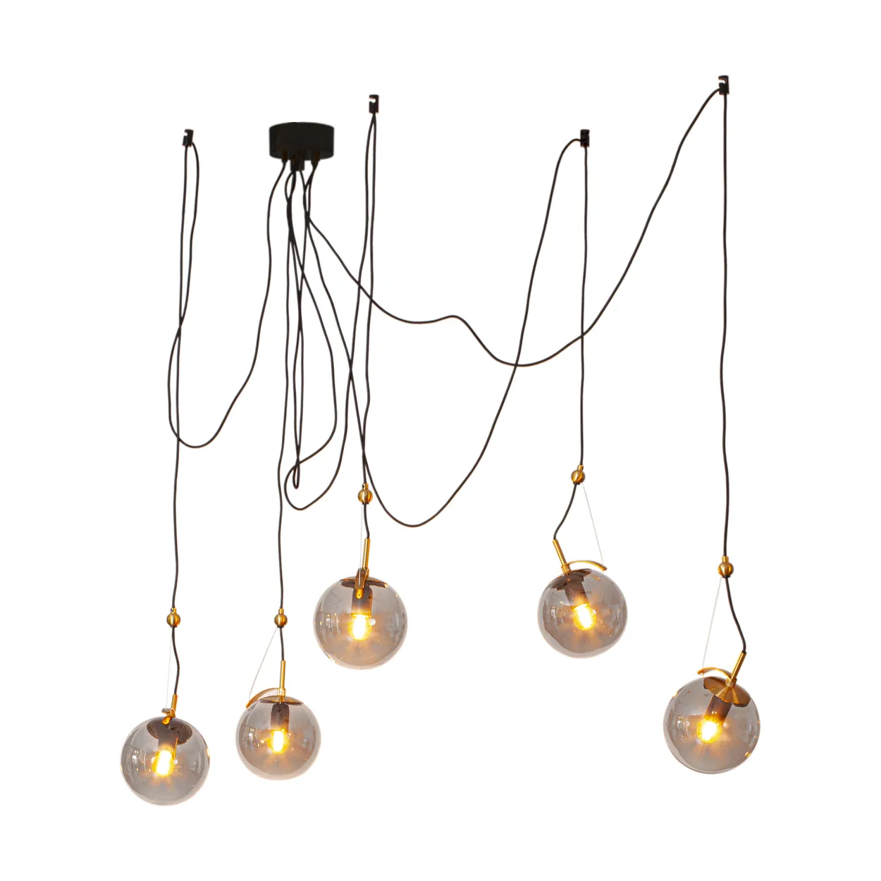 By Rydéns Carry ceiling lamp 18 cm 5 gray | Scandinavian Design | Ceiling lights | Grey