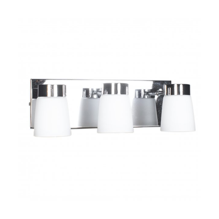 By Rydéns Coni 3-light wall lighting 30 cm Chrome | Scandinavian Design | Wall lights | Silver-coloured