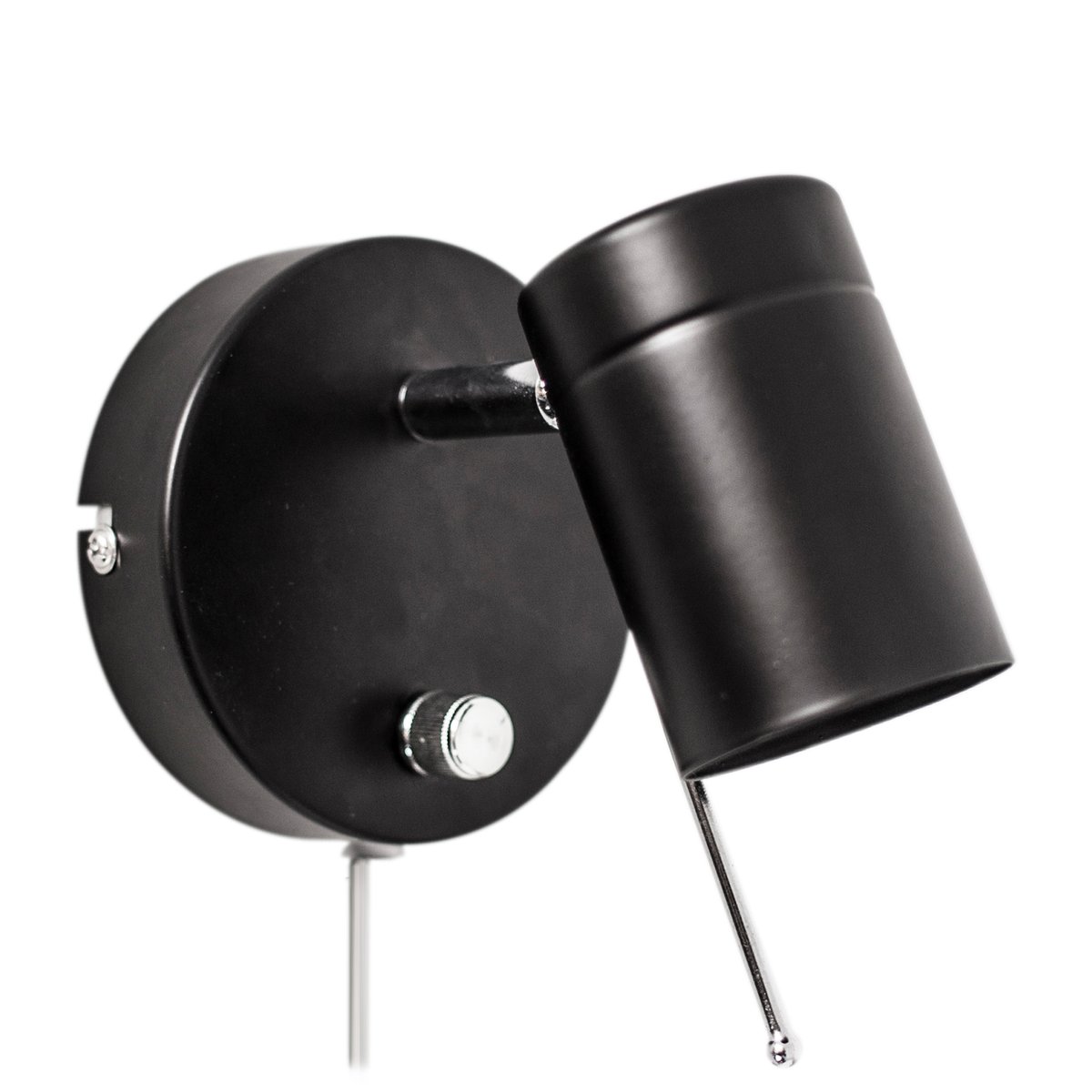 By Rydéns Correct wall lamp Black | Scandinavian Design | Wall lights | Black