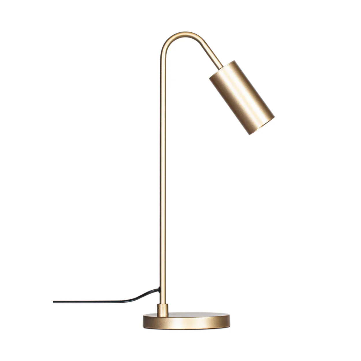 By Rydéns Curve table lamp 51 cm Matte gold | Scandinavian Design | Desk & table lamps | Gold-coloured