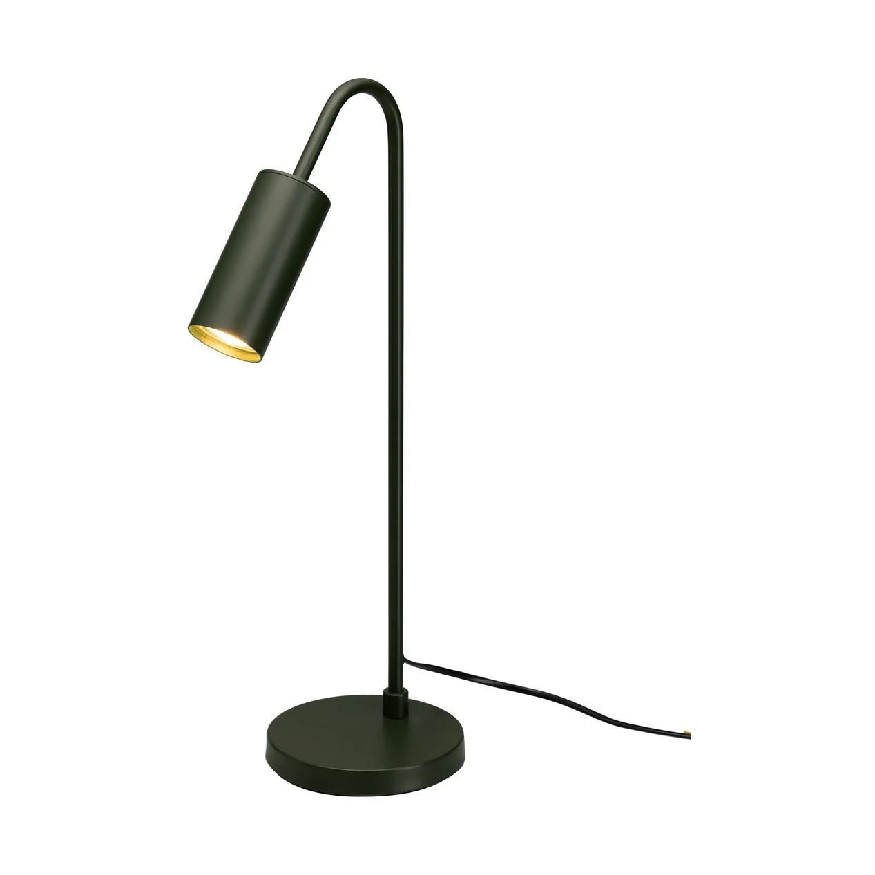 Curve table lamp 51 cm, Matte green By Rydéns