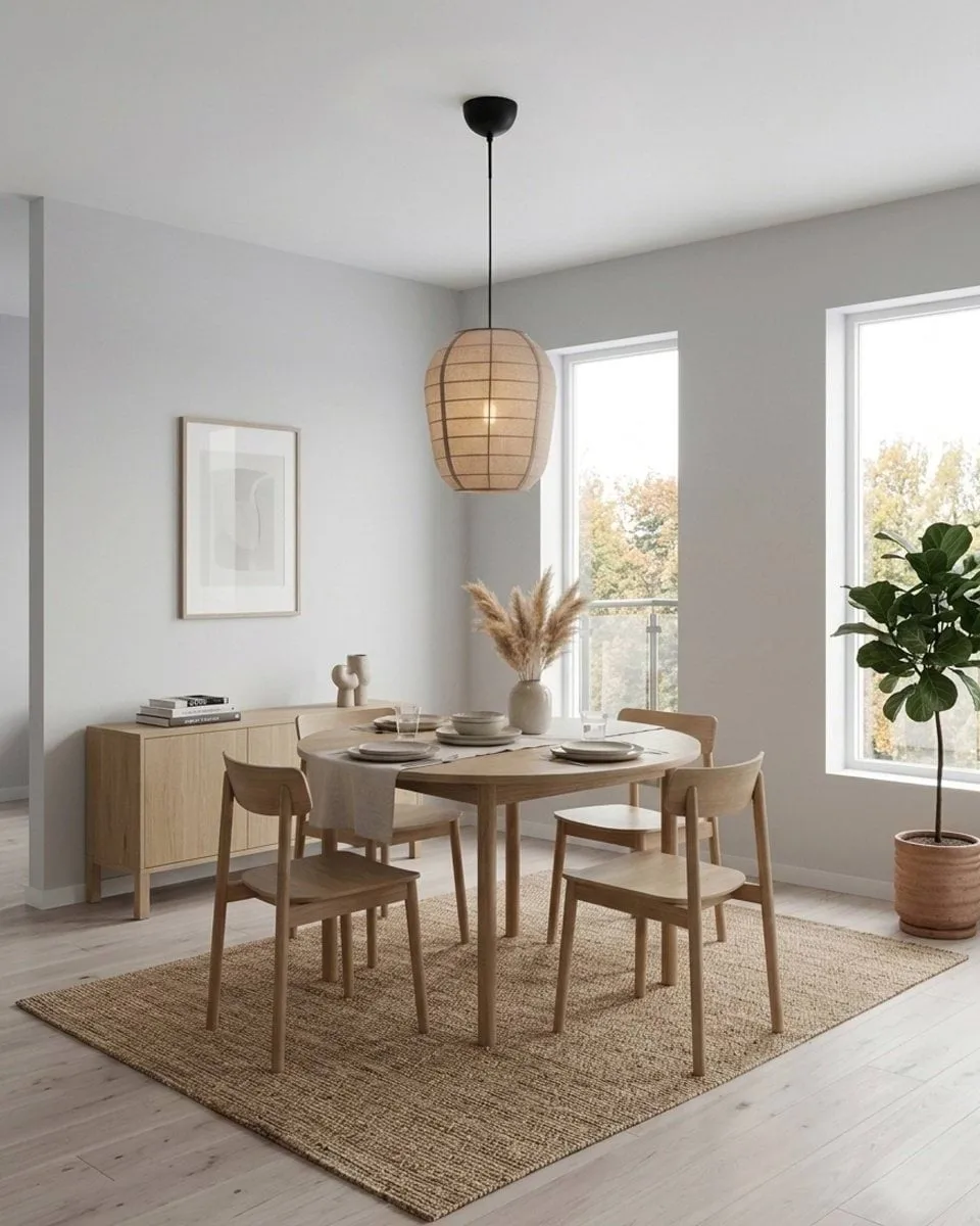 Delino ceiling lamp, Natural, Ø40x50 cm By Rydéns