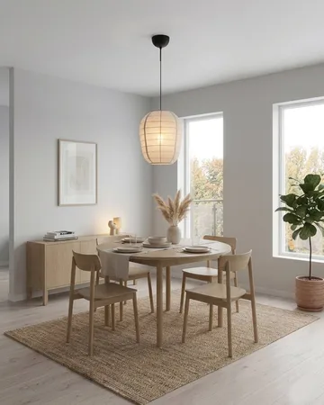 Delino ceiling lamp - Natural, Ø40x50 cm - By Rydéns