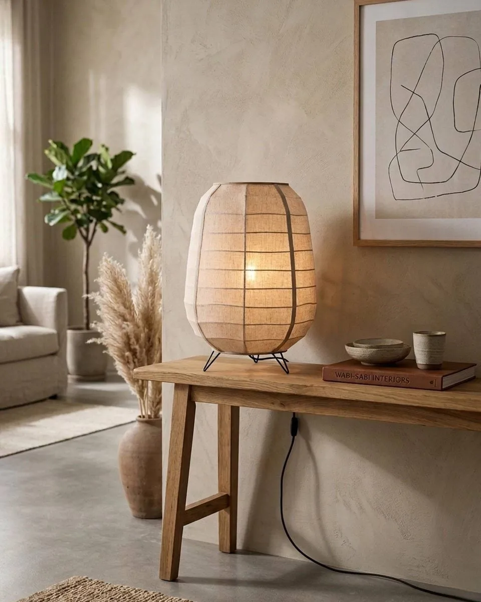 Delino floor lamp, Natural, Ø40x57 cm By Rydéns