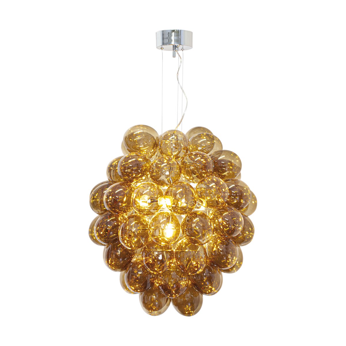 By Rydéns Deluxe ceiling lamp 70.5 cm Cognac | Scandinavian Design | Ceiling lights | Brown