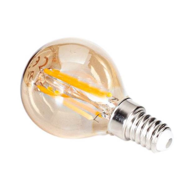By Rydéns Dimmable E14 o4.5 cm Amber | Scandinavian Design | Light bulbs | Yellow