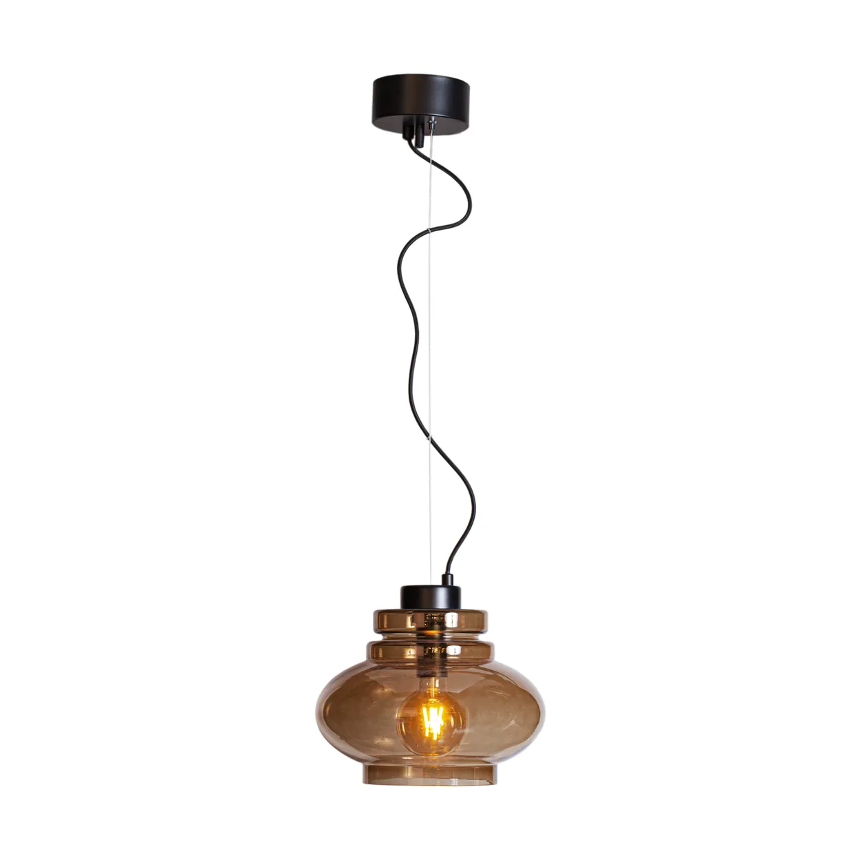 By Rydéns Dolores Ceiling Lamp o30 cm Cognac | Scandinavian Design | Ceiling lights | Brown