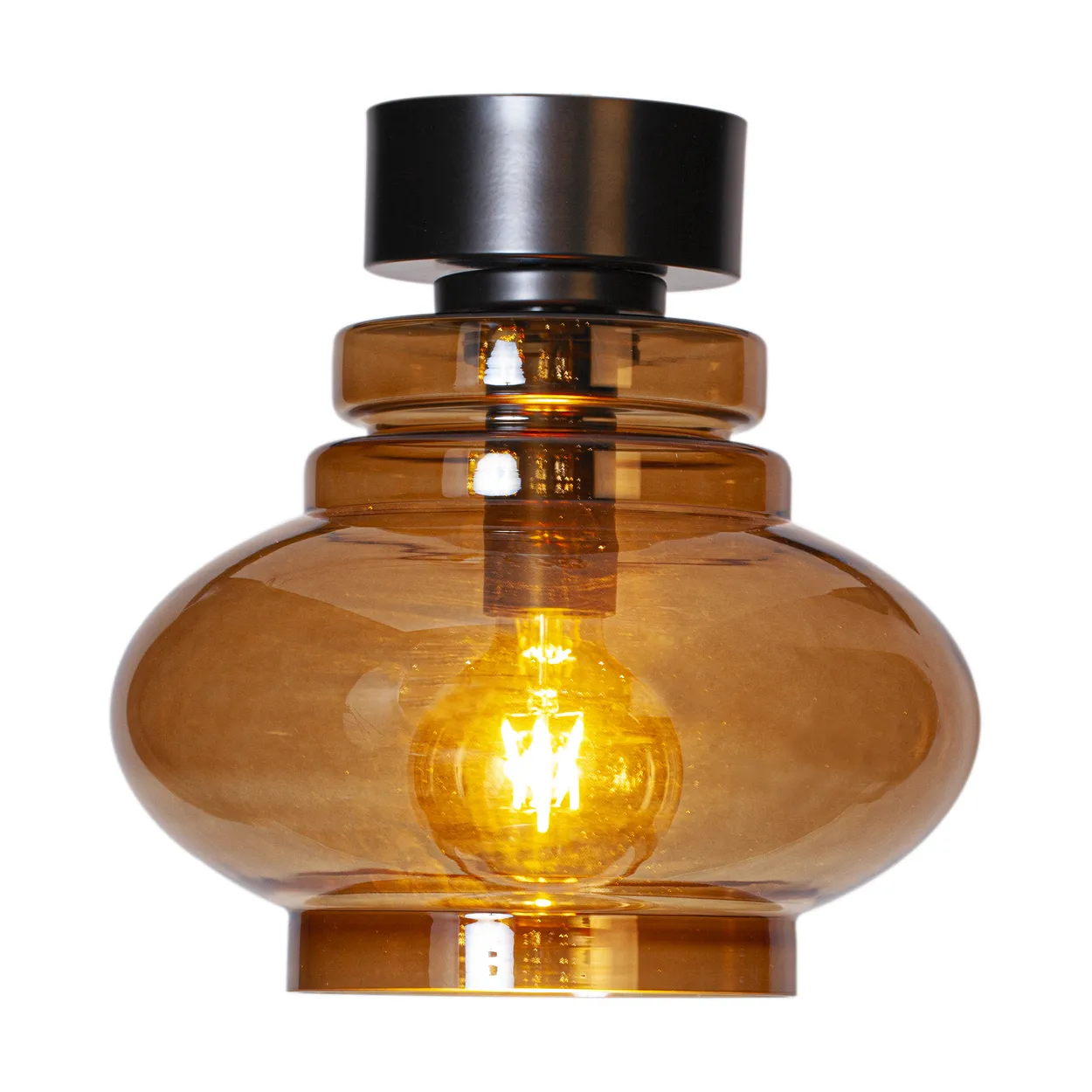 By Rydéns Dolores ceiling light o30 cm Cognac | Scandinavian Design | Pendant lamps | Brown