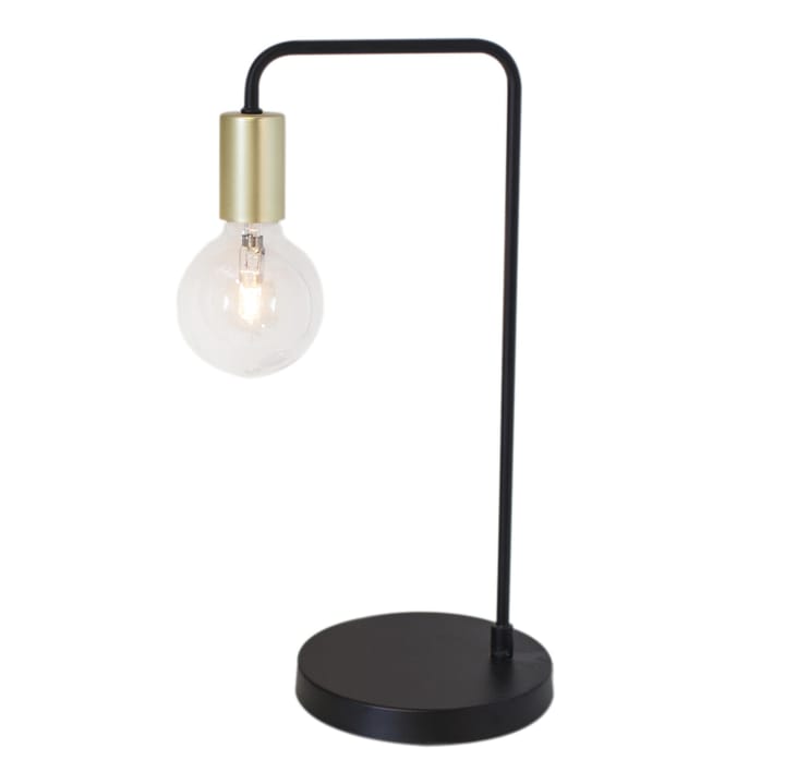 Fondi table lamp - black-brass - By Rydéns