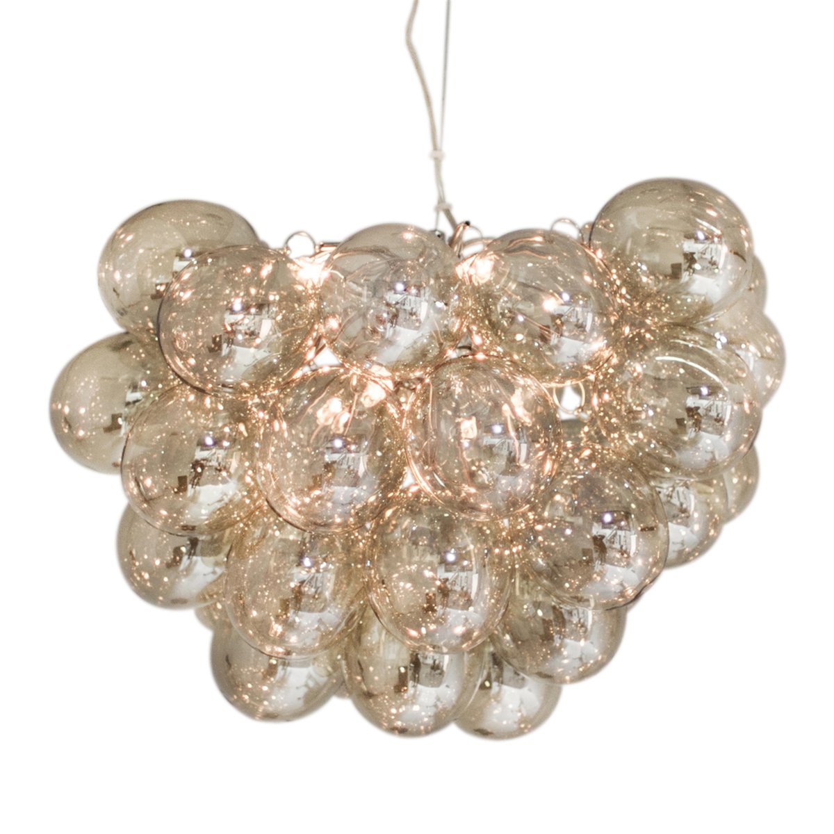By Rydéns Gross ceiling lamp large amber | Scandinavian Design | Pendant lamps | Brown