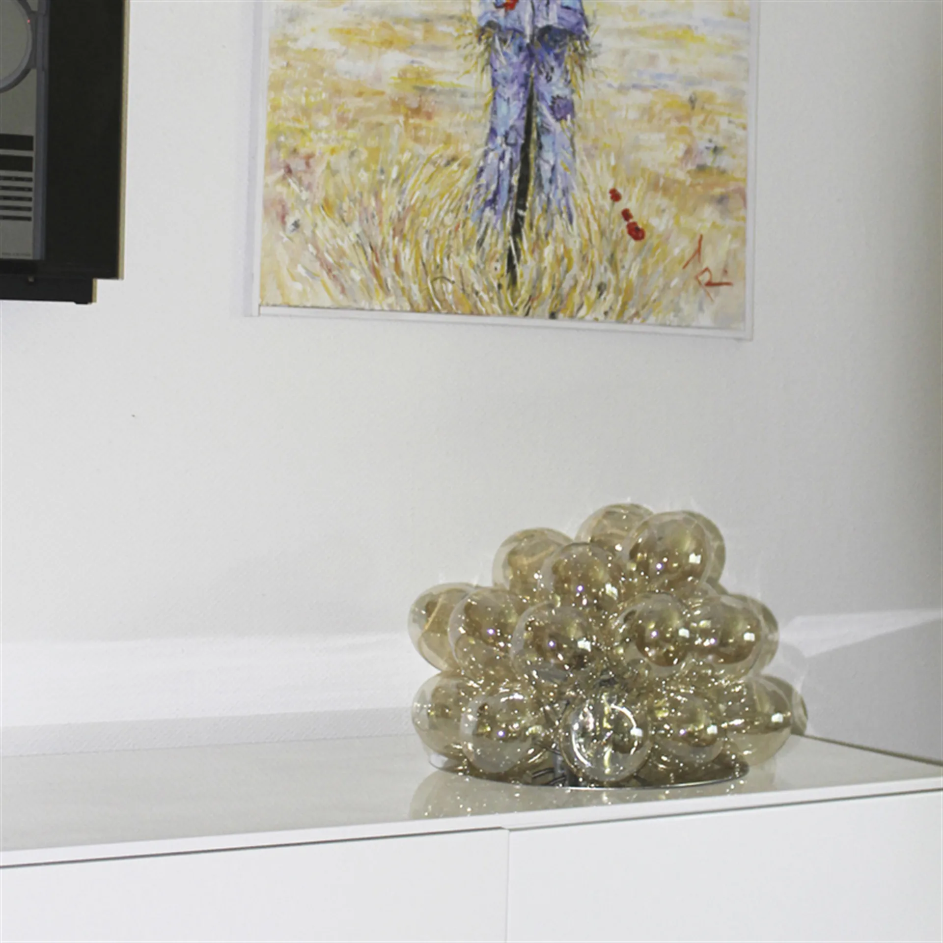 Gross table lamp, amber By Rydéns