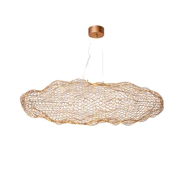 Hayden ceiling lamp - Gold-coloured, 76 cm - By Rydéns