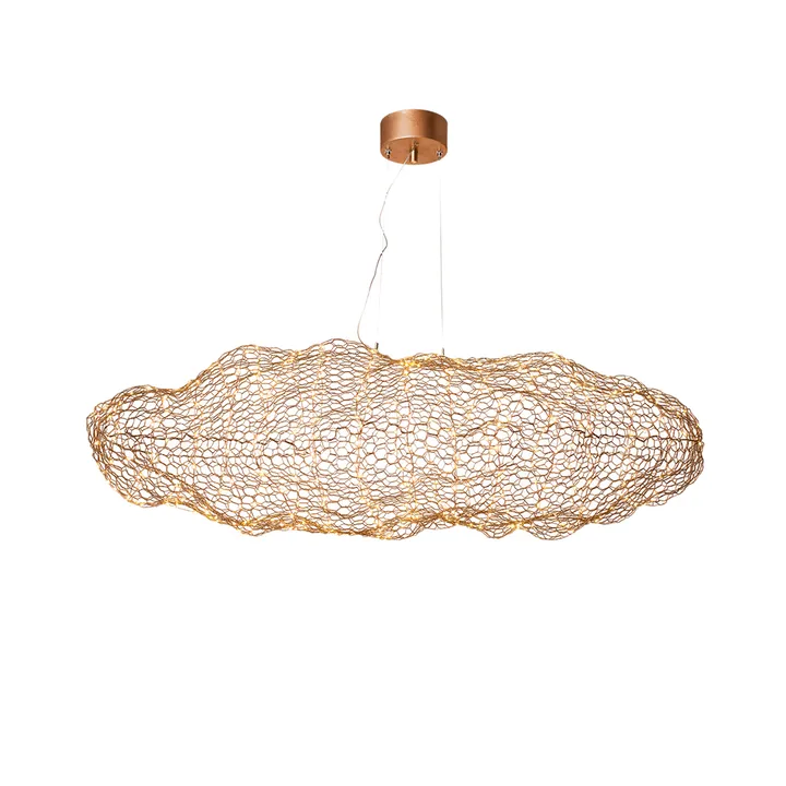 Hayden ceiling lamp - Gold-coloured, 76 cm - By Rydéns