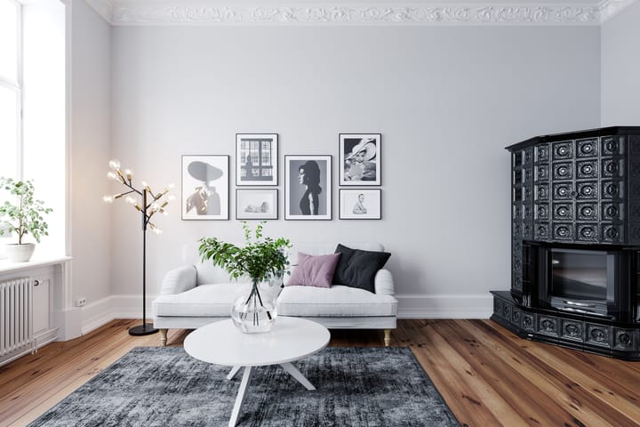 Heroes floor lamp, Matte black By Rydéns