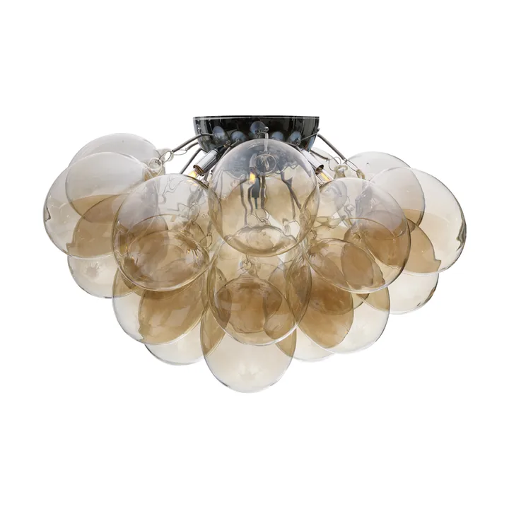 Large ceiling lamp Ø70 cm - Amber - By Rydéns