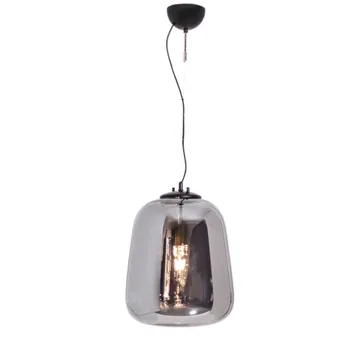 Leola ceiling lamp Ø33 cm - black-smoke grey - By Rydéns