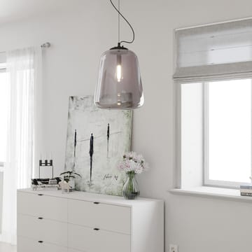 Leola ceiling lamp Ø33 cm - black-smoke grey - By Rydéns