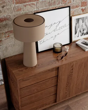 Linum table lamp - Beige, 50 cm - By Rydéns