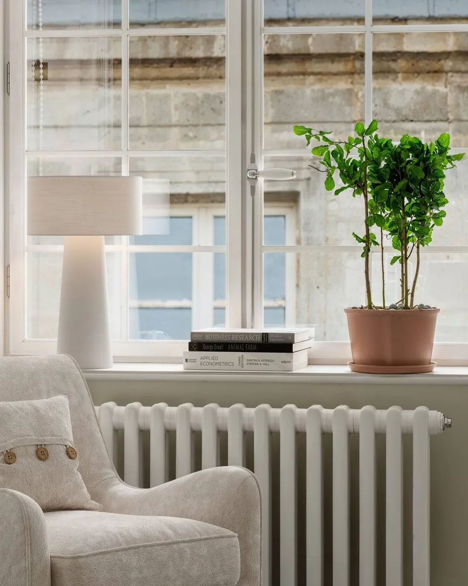 Linum table lamp, White, 50 cm By Rydéns