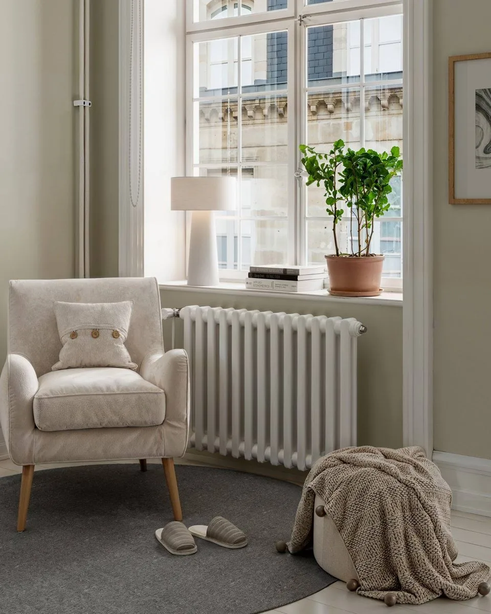 Linum table lamp, White, 50 cm By Rydéns