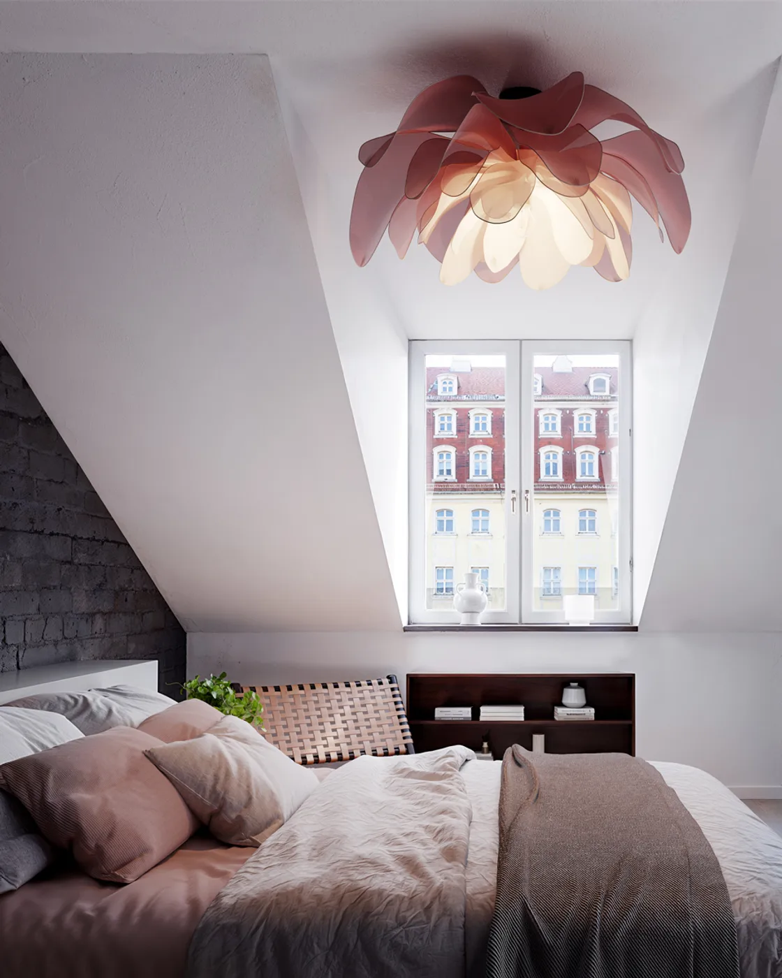 Lou Lou ceiling Ø80 cm, Pink By Rydéns