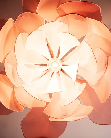 Lou Lou pendant lamp Ø80 cm - Pink - By Rydéns